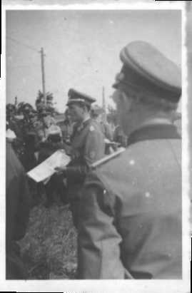 Austrian troops attempt to surrender to British forces, Austria, 1945